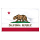 3×5 Ft Embroidery California State Flag 2-Sided Made In USA