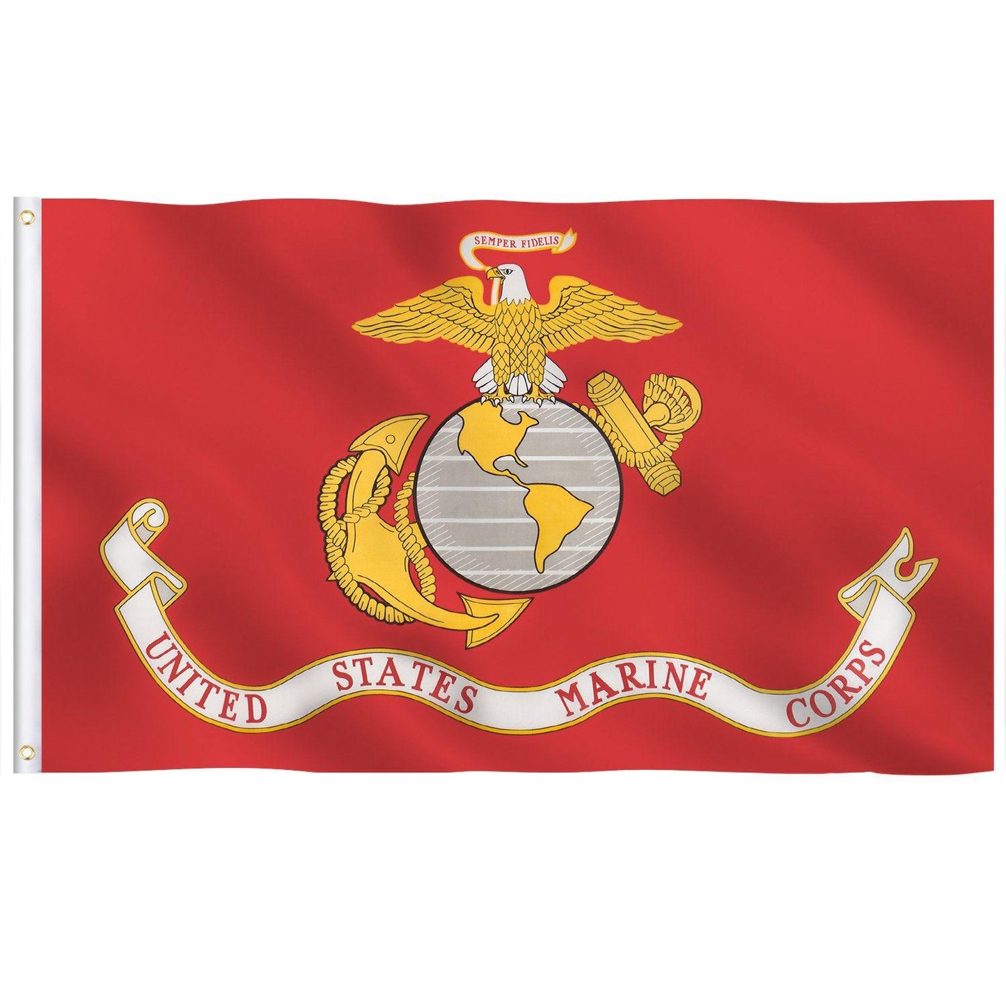 Jetlifee 3x5 Ft Printed Breeze Marine Corps Flag - Jetlifee