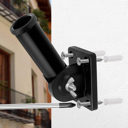 Jetlifee Multi Position Flagpole Mounting Bracket Rust Free Two Colors Available - Jetlifee