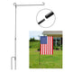 Jetlifee Garden Flag Stand Premium Garden Flag Pole Holder (Without Flag)