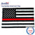 3x5 Ft Black White Thin Red Line American Flag Embroidered Stars Honoring Firefighter Flags - jetlifee