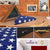 Flag Case for American Veteran Flag,Military Flag Display Case with 9.5 x 5 Ft Flag for Made in USA, Wall Mounted Burial Flag Frame,Flag Shadow Box to Display Folded Flag(Flag Included)