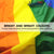 Jetlifee 3x5 FT Rainbow Flag 100% Durable Polyester Material, Gay Pride Flags with Sturdy Brass Grommets - jetlifee